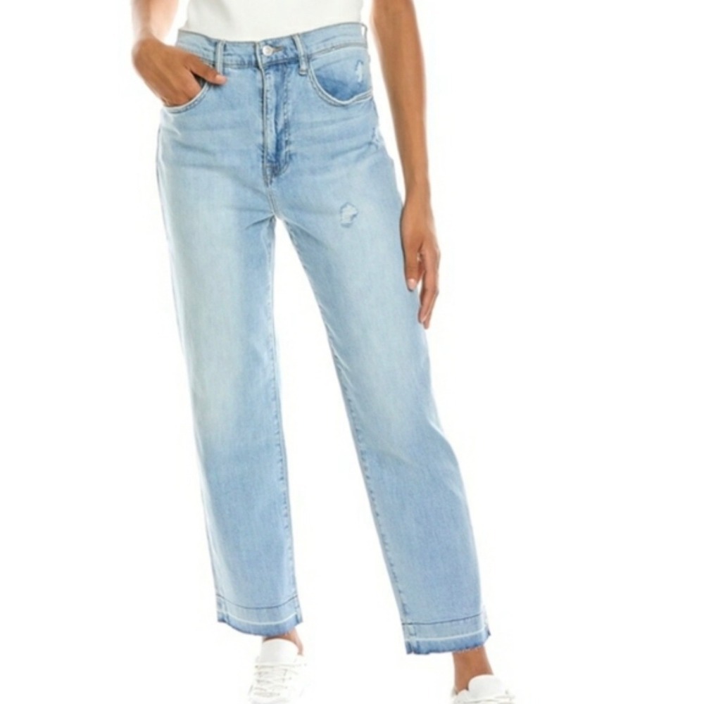 Hudson Kass High Rise Straight Ankle Jeans,‎ Size 31